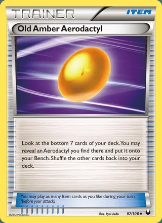 Old Amber Aerodactyl (2012)