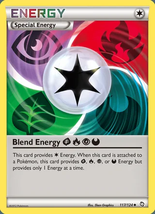 Blend Energy Grass Fire Psychic Darkness (2012)