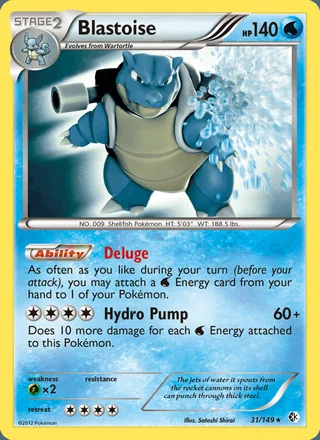 Blastoise (2012)