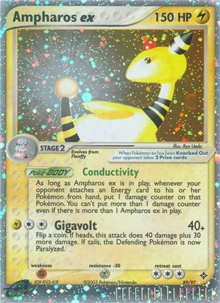 Ampharos ex — デンリュウ (2003)