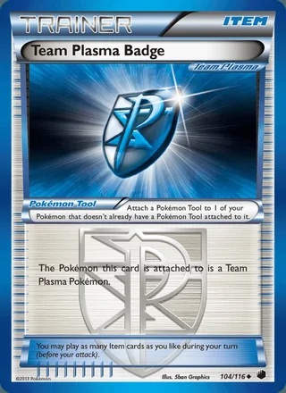 Team Plasma Badge (2013)