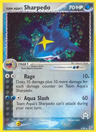 Team Aqua's Sharpedo — サメハダー (2003)