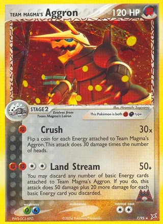 Team Magma's Aggron (2004)