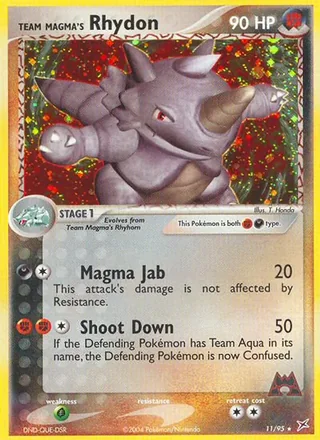 Team Magma's Rhydon — サイドン (2003)