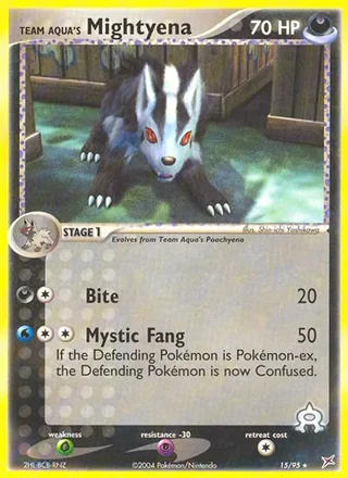 Team Aqua's Mightyena (2004)