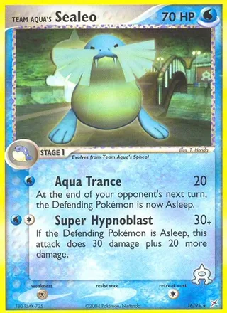 Team Aqua's Sealeo (2004)