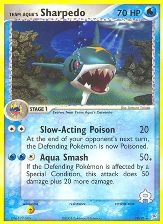 Team Aqua's Sharpedo (2004)