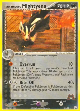 Team Magma's Mightyena (2004)