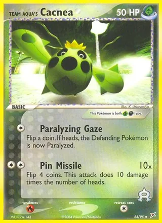 Team Aqua's Cacnea (2004)