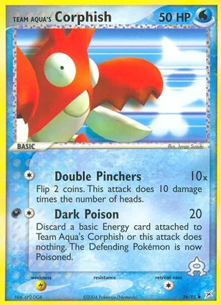 Team Aqua's Corphish (2004)