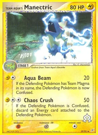 Team Aqua's Manectric (2004)