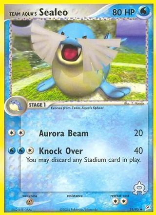 Team Aqua's Sealeo (2004)