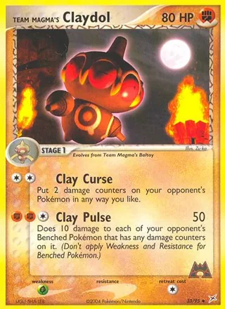 Team Magma's Claydol (2004)