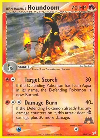 Team Magma's Houndoom (2004)