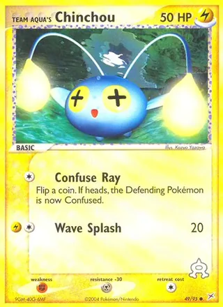 Team Aqua's Chinchou (2004)