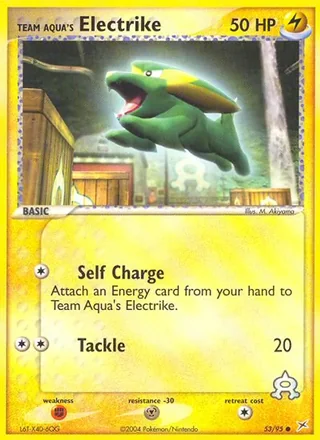 Team Aqua's Electrike (2004)