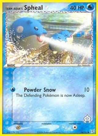 Team Aqua's Spheal (2004)