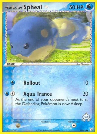 Team Aqua's Spheal (2004)