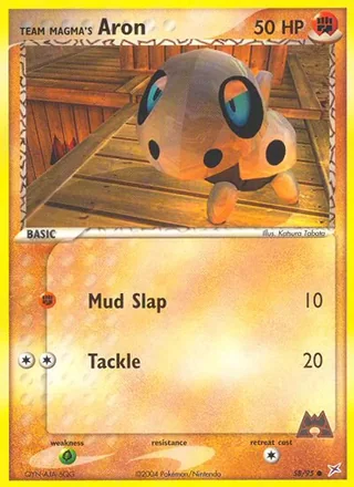 Team Magma's Aron (2004)