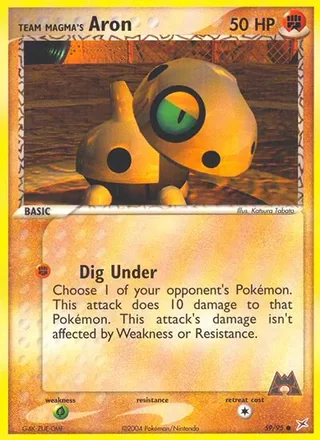 Team Magma's Aron (2004)