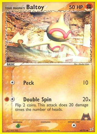 Team Magma's Baltoy (2004)