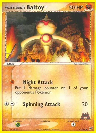 Team Magma's Baltoy (2004)