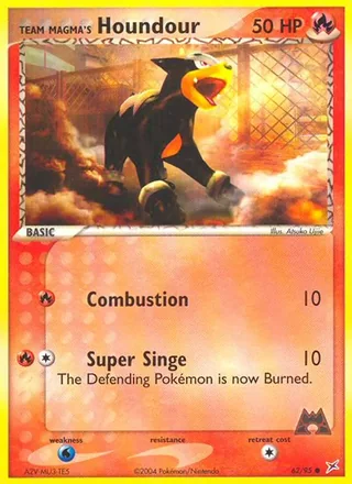 Team Magma's Houndour (2004)