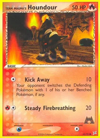 Team Magma's Houndour (2004)