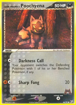 Team Magma's Poochyena (2004)
