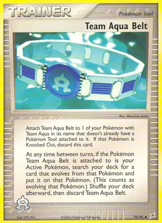 Team Aqua Belt —  (2003)