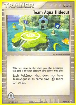 Team Aqua Hideout (2004)