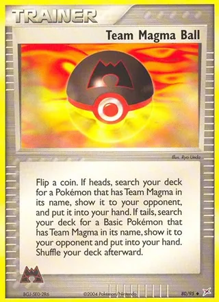 Team Magma Ball (2004)