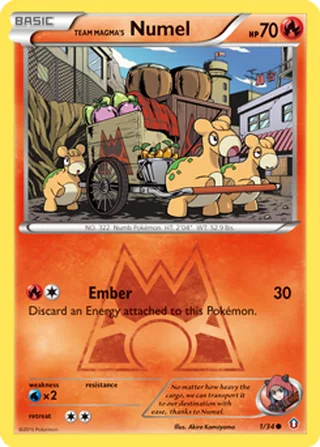 Team Magma's Numel (2015)