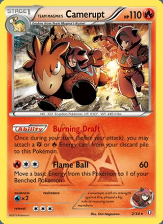 Team Magma's Camerupt (2015)