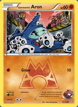 Team Magma's Aron (2015)