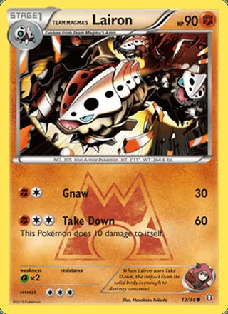 Team Magma's Lairon (2015)