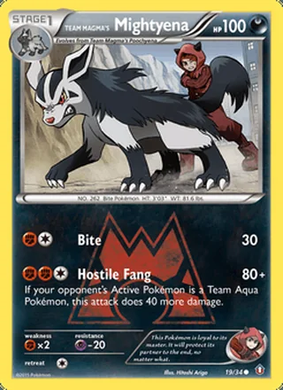 Team Magma's Mightyena (2015)