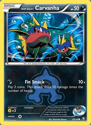 Team Aqua's Carvanha (2015)