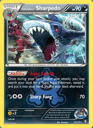Team Aqua's Sharpedo (2015)