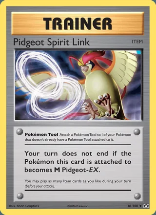 Pidgeot Spirit Link (2016)