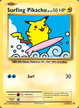 Surfing Pikachu (2016)