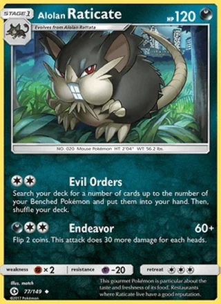 Alolan Raticate (2017)