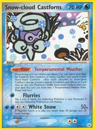 Snow-cloud Castform (2004)