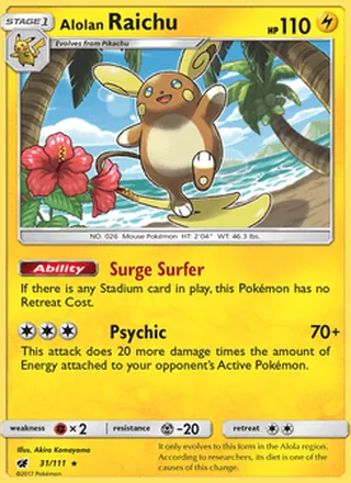 Alolan Raichu (2017)