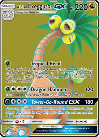 Alolan Exeggutor GX (2017)