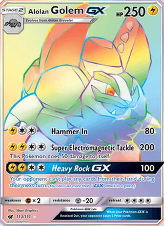 Alolan Golem GX (2017)