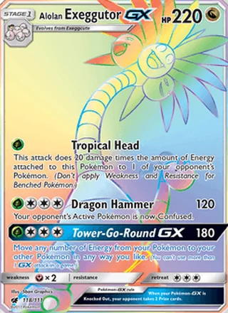 Alolan Exeggutor GX (2017)