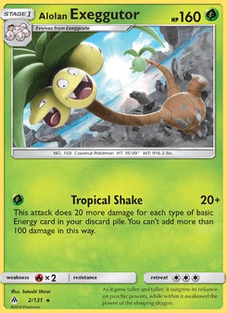 Alolan Exeggutor (2018)