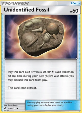 Unidentified Fossil (2018)