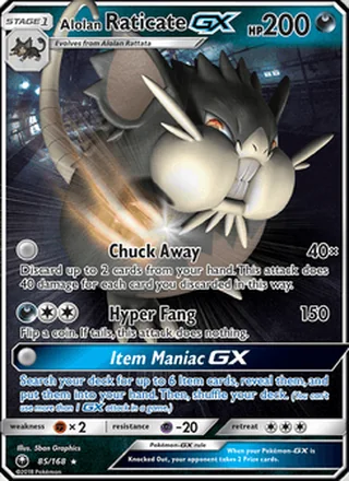 Alolan Raticate GX (2018)